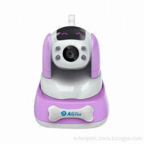Wireless IP Camera with Night-vision, Minimum Illumination of 0.5 Lux